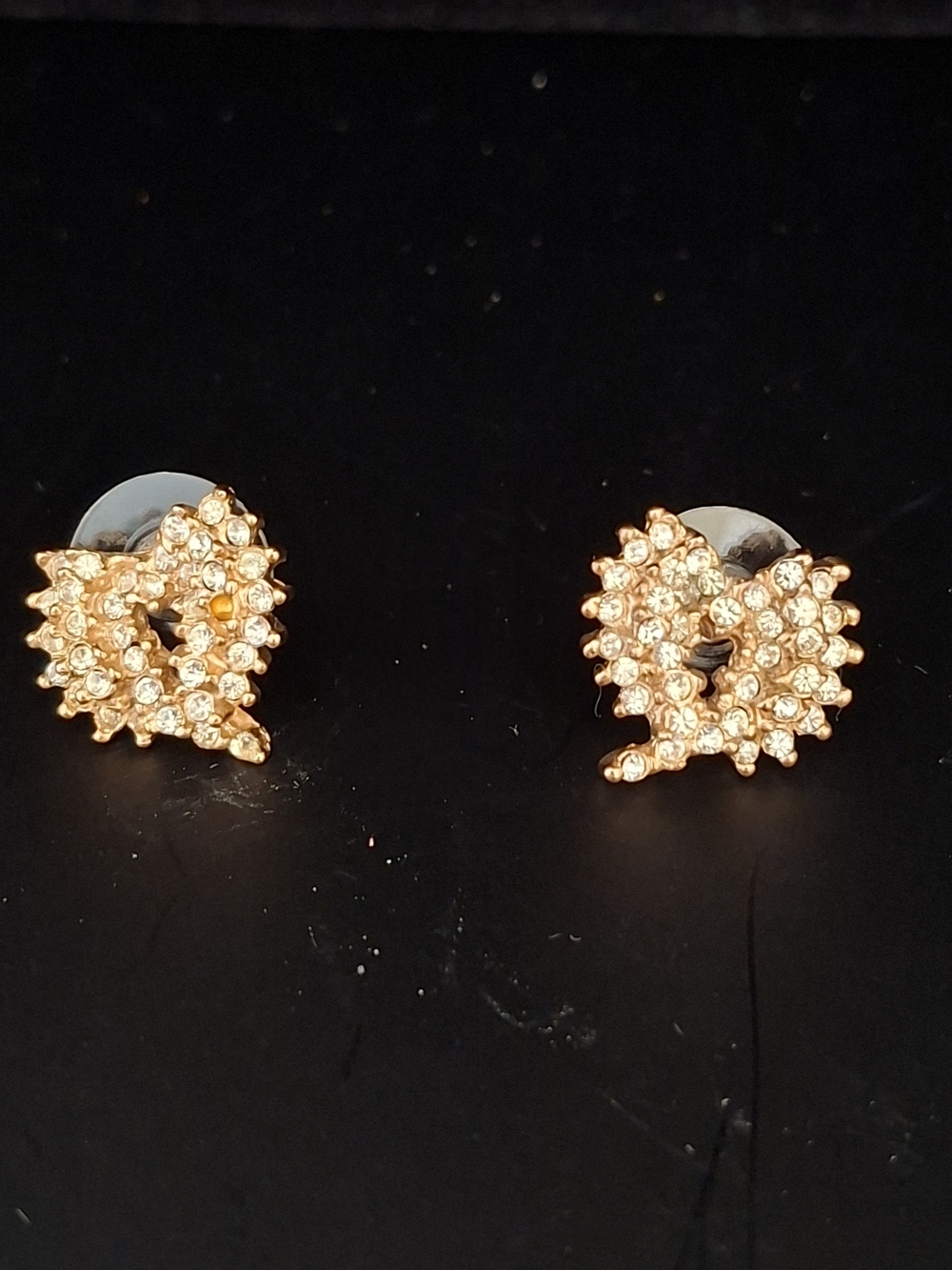 Roman Austrian Crystal Post Earrings
